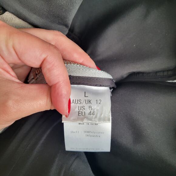 $750 BRONX AND BANCO Florence Metallic Strapless Maxi Dress Gown L Free People - Picture 11 of 16